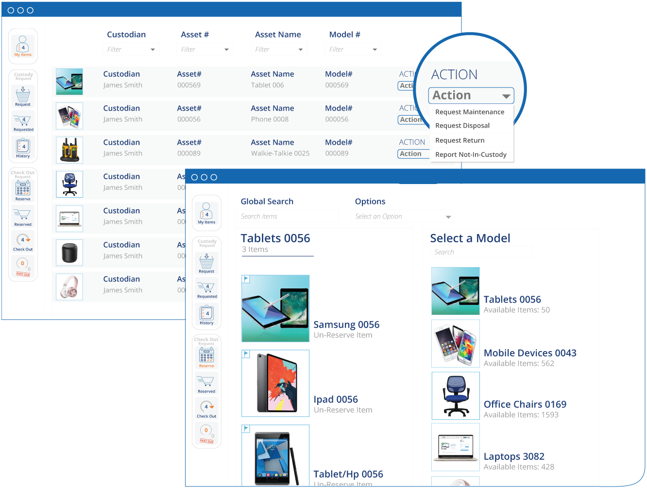 Asset Custody Management feature img1